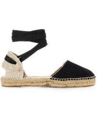 Manebí - Ankle-Tie Flat Espadrilles - Lyst