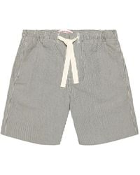 Orlebar Brown - Alex Striped Seersucker Shorts - Lyst