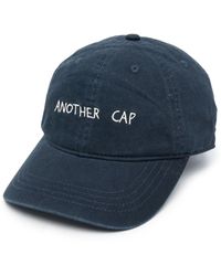 Another Aspect - Embroidered-slogan Baseball Cap - Lyst