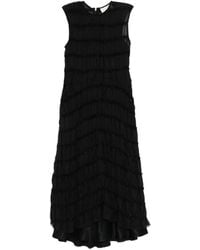 Song For The Mute - Ruffled Midi Dress (Set Of Two) - Lyst