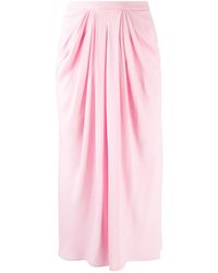 Marni Drapierter Midirock - Pink