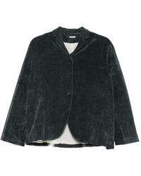 Apuntob - Blazer Boutonné À Revers Crantés - Lyst