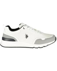 U.S. POLO ASSN. - Panelled Logo-Patch Sneakers - Lyst