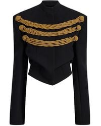 KHAITE - York Jacket With Cord Embroidery - Lyst