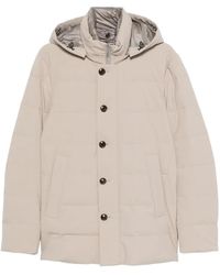 Montecore - フーデッド キルティングジャケット - Lyst