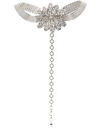Alessandra Rich - Daisy Crystal-embellished Necklace - Lyst