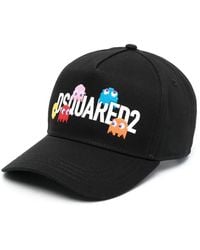 DSquared² - Logo-Print Cotton Cap - Lyst