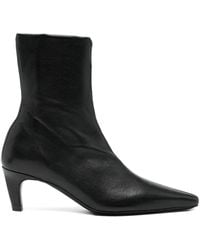 Jude - Pointed-toe leather boots - Lyst