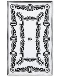 Dolce & Gabbana - Bandana-Print Beach Towel - Lyst