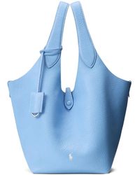 Polo Ralph Lauren - Polo Play Leather Tote Bag - Lyst