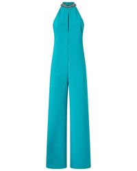 Pinko - Jumpsuit Met Halternek En Kralen - Lyst