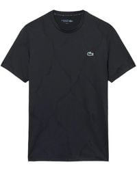Lacoste - Ultra Dry Crocodile Jacquard Tennis T-Shirt - Lyst