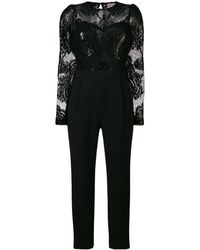 michael kors jumpsuit schwarz