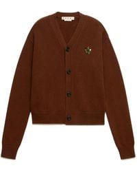 Marni - Cardigan À Détails Brodés - Lyst