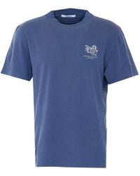 Edmmond Studios - Printed Crew-Neck T-Shirt - Lyst