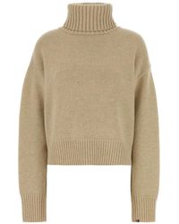 Extreme Cashmere - Roll-Neck Cashmere Sweater - Lyst