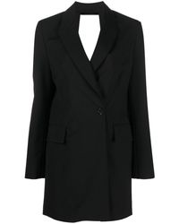MSGM - Vestido estilo blazer con doble botonadura - Lyst