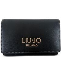 Liu Jo - Logo-Plaque Wallet - Lyst