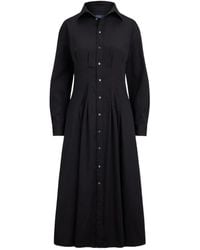 Polo Ralph Lauren - プリーツシャツドレス - Lyst