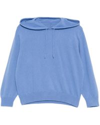 Teddy Cashmere - Logo-Embroidered Hoodie - Lyst