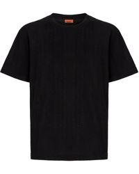 Missoni - Herringbone-Pattern Short-Sleeved T-Shirt - Lyst