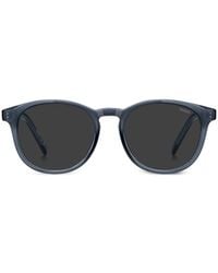 BOSS - Round-Frame Sunglasses - Lyst