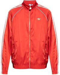 adidas - Giacca Sportiva Con Ricamo Logo - Lyst