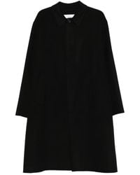 Lardini - Classic-Collar Button Coat - Lyst