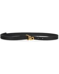 Tagliatore - Knot-Detail Leather Belt - Lyst