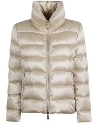 Moorer - Wattierter Mantel mit Reißverschluss - Lyst