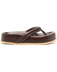 Gia Borghini - Frederique 40Mm Leather Sandals - Lyst