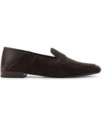 Giorgio Armani - Mocassins En Cuir - Lyst