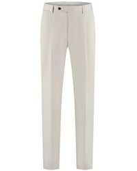 PT Torino - Pantalon Ajusté À Bouton - Lyst