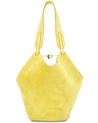KHAITE - Mini Lotus Chain Tote Bag - Lyst