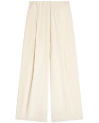 Dries Van Noten - Pleated Wide Pants - Lyst