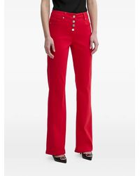 Morgan - Button-Embellished Trousers - Lyst