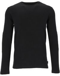 MM6 by Maison Margiela - Elbow-Patch Ribbed Sweater - Lyst