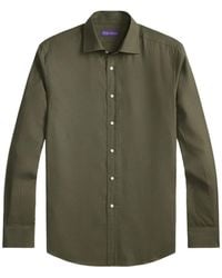 Ralph Lauren - Chemise En Coton À Manches Longues - Lyst