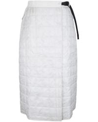 Gramicci - G-Zero Primaloft Quilted Midi Skirt - Lyst