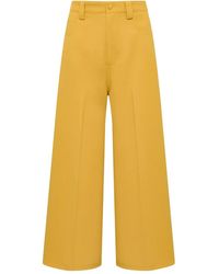 Maliparmi - Button-Fastening Trousers - Lyst