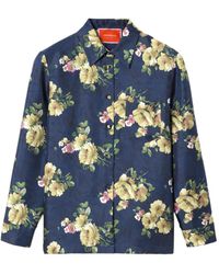 La DoubleJ - Floral Button-Fastening Shirt - Lyst
