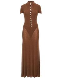 MANURI - Mia Embellished Cut-Out Maxi Dress - Lyst