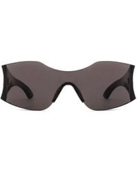 Balenciaga - Occhiali Da Sole Hourglass Mask - Lyst