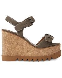 Stella McCartney - Sneak-Elyse Platform Sandals - Lyst