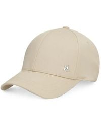 KARL LAGERFELD - Logo-Plaque Baseball Cap - Lyst