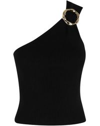 Jonathan Simkhai - One-Shoulder Ribbed Top - Lyst