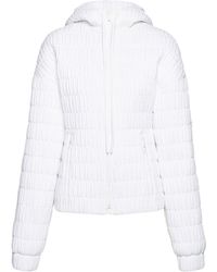 Ferragamo - Quilted Hooded Bomber Jacket - Lyst