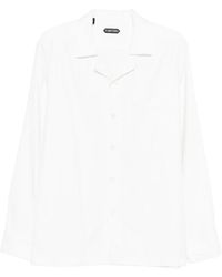 Tom Ford - Camisa Con Motivo De Espiga - Lyst