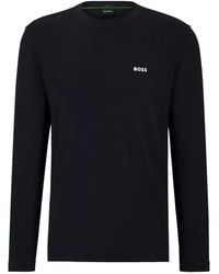 BOSS - Long-Sleeve T-Shirt - Lyst
