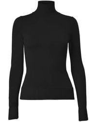 Carolina Herrera - Long-Sleeve Turtleneck Sweater - Lyst